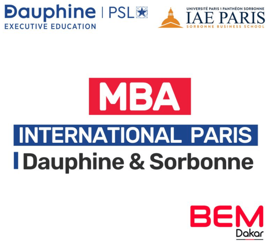 Logo BEM Dakar - MBA International Paris Dauphine & Sorbonne