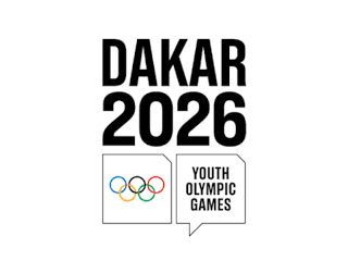Logo Comité d'Organisation des Jeux Olympiques de la Jeunesse Dakar 2026 (COJOJ)